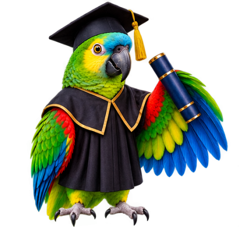 Mascote da campanha Vestibular UNISEP 2027