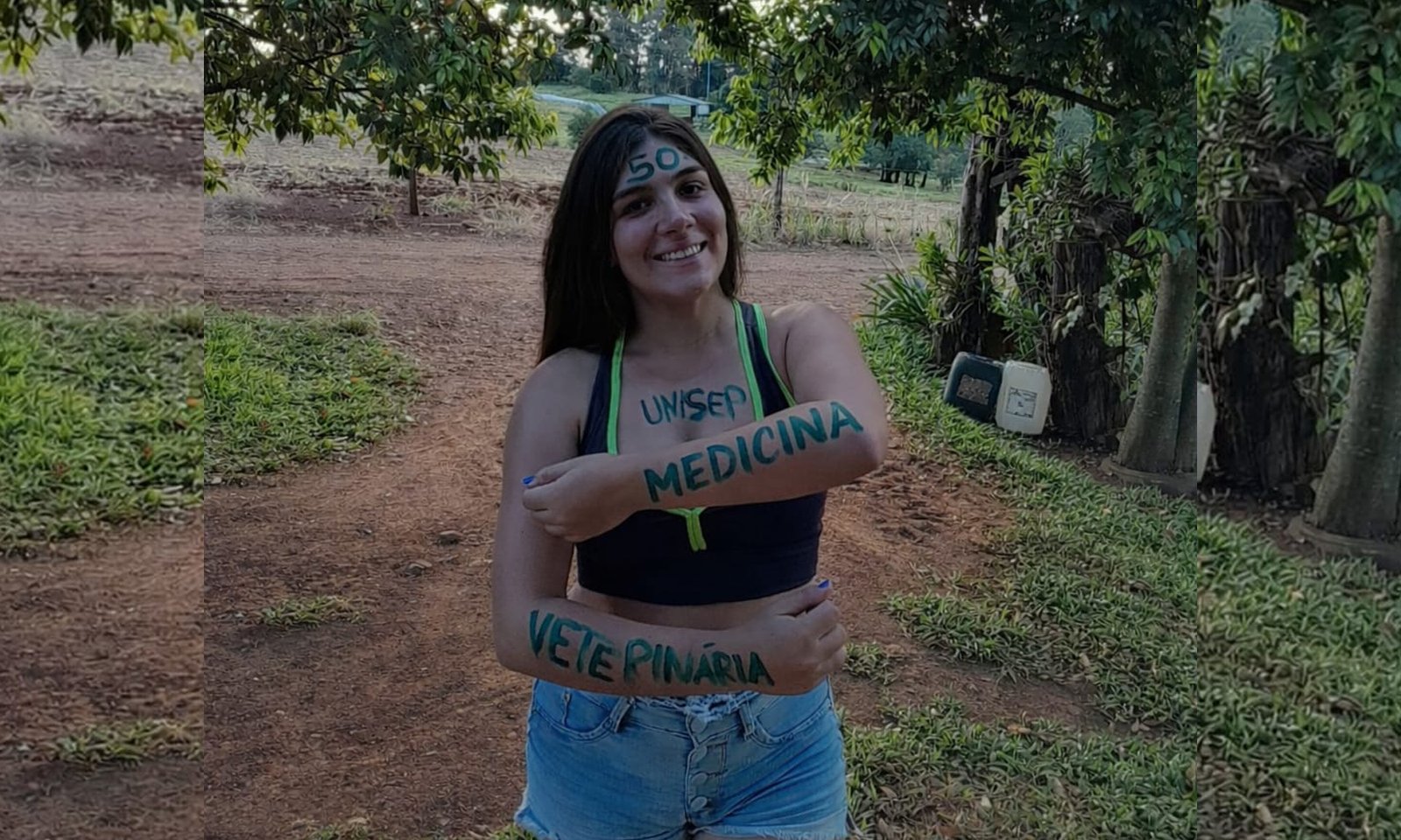 Entre outras aprovações, Letícia escolhe a Unisep