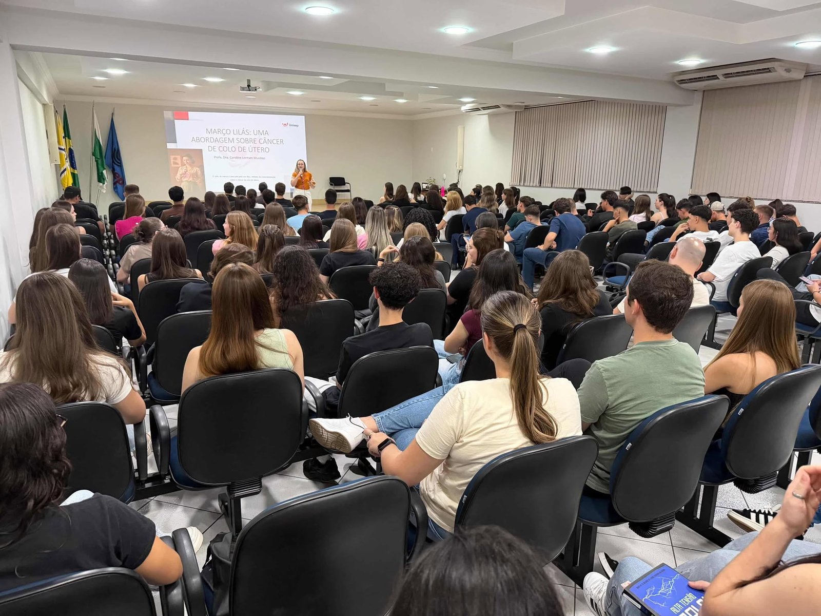 Unisep encerra Março Lilás com palestras e grande adesão acadêmica