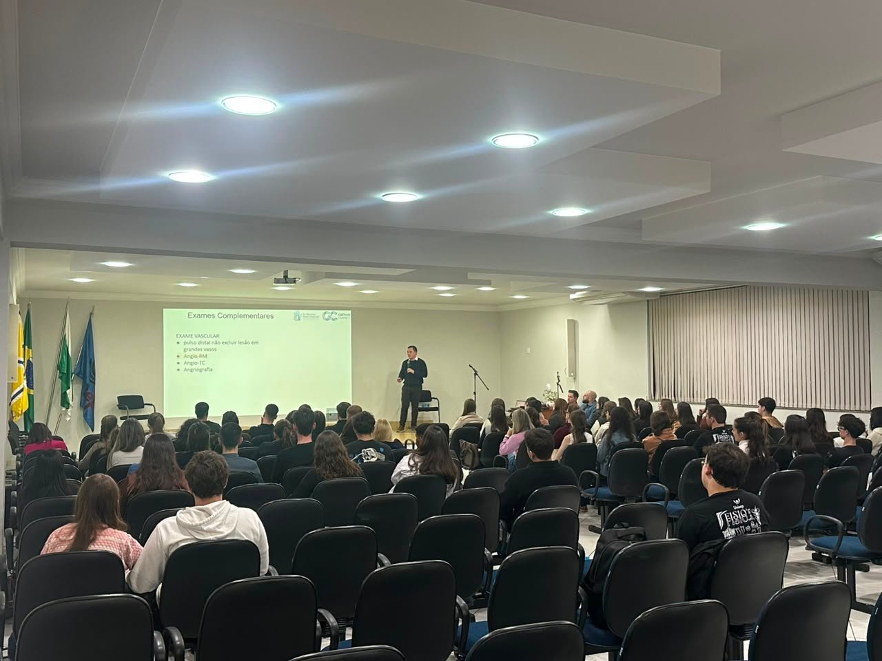Aula aberta sobre lesões do plexo braquial na Unisep foi um sucesso
